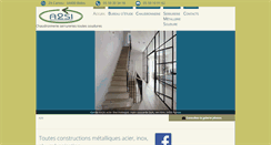 Desktop Screenshot of a2si-chaudronnerie-metallerie.fr
